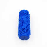 Max 5" Embossed Pattern Painting Roller Brush Tool for Wall DIY Decor Blue  6#