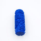 Max 5" Embossed Pattern Painting Roller Brush Tool for Wall DIY Decor Blue  8#