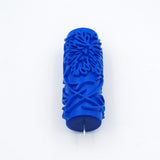 Max 5" Embossed Pattern Painting Roller Brush Tool for Wall DIY Decor Blue  13#