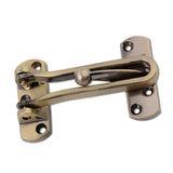 Max Zinc Alloy Anti-Theft Security Swing Bar Door Latch Buckle for Hotel Bronze