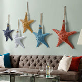 Maxbell Mediterranean Style Design Beach Starfish Bathroom Wall Wedding Decor yellow