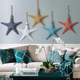 Maxbell Mediterranean Style Design Beach Starfish Bathroom Wall Wedding Decor yellow