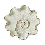 Maxbell Resin Wall Decoration Ornament for Home Wall Decor Beige Lotus Leaf S