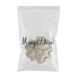 Maxbell Resin Wall Decoration Ornament for Home Background Decor Golden Lotus Leaf M