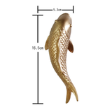 Maxbell Resin Wall Decoration Ornament for Home Background Wall Decor Carp Right