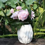 Maxbell Modern EU Style Ceramic Plant Pot  Flower Holder Vase Ornament Home Decor XS