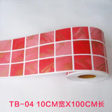 Maxbell 10x100cm Mosaic Self Adhesive Wall Stickers Decal Tile Home Kitchen Decor #4