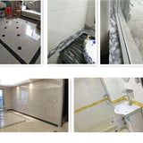 Maxbell 10m Long PVC Self Adhesive Wall Stickers Decal Tile Home Kitchen Decor 8cm