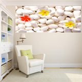 Maxbell Frameless Modern Oil Painting Wall Art Decal Sticker Panel 60x120cm Stones