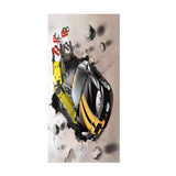 Maxbell Frameless Modern Oil Painting Wall Art Decal Sticker Panel 60x120cm Car