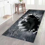 Maxbell Frameless Modern Oil Painting Wall Art Decal Sticker Panel 60x120cm Crack
