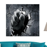 Maxbell Frameless Modern Oil Painting Wall Art Decal Sticker Panel 60x120cm Crack