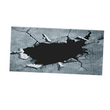 Maxbell Frameless Modern Oil Painting Wall Art Decal Sticker Panel 60x120cm Crack 1