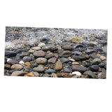 Frameless Modern Oil Painting Wall Decal Sticker Panel 60x120cm River&Stone