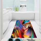 Maxbell Unframed Canvas Oil Painting Self-adhesive Wall Hanging Picture Art 2#