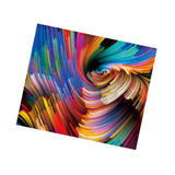 Maxbell Unframed Canvas Oil Painting Self-adhesive Wall Hanging Picture Art 2#