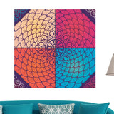 Maxbell Decorative Self-adhesive Canvas Oil Painting Wall Art Hanging Picture #1