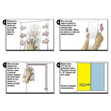 Maxbell Decorative Self-adhesive Canvas Oil Painting Wall Art Hanging Picture #2