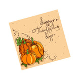 Maxbell Frameless Modern Oil Painting Wall Art Decal Sticker Panel 60x60cm Pumpkin