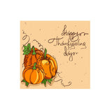 Maxbell Frameless Modern Oil Painting Wall Art Decal Sticker Panel 60x60cm Pumpkin