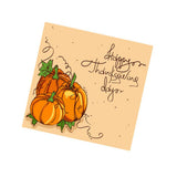 Maxbell Frameless Modern Oil Painting Wall Art Decal Sticker Panel 60x60cm Pumpkin
