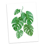 Maxbell Unframed Canvas Oil Painting Picture DIY Wall Art Decor banana-leaf S