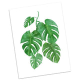 Maxbell Unframed Canvas Oil Painting Picture DIY Wall Art Decor banana-leaf S