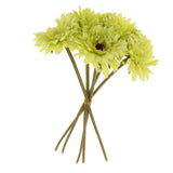 5Pcs Artificial Flower Sunflower Bouquet Home Wedding Floral Decor Green