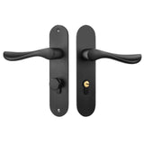 Maxbell Door Handle Lock Front Back Lever Lock Bathroom Bedroom Door Handles #4