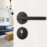 Maxbell Door Handle Lock Front Back Lever Lock Bathroom Bedroom Door Handles #5