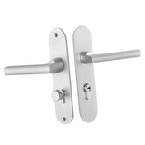 Maxbell Door Handle Lock Front Back Lever Lock Bathroom Bedroom Door Handles #9