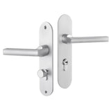 Maxbell Door Handle Lock Front Back Lever Lock Bathroom Bedroom Door Handles #9