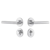 Maxbell Door Handle Lock Front Back Lever Lock Bathroom Bedroom Door Handles #11