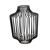 Maxbell Vintage 3D Iron Wire Tea Light Candle Holder Iron Frame Table Flower Vase #2