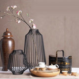 Maxbell Vintage 3D Iron Wire Tea Light Candle Holder Iron Frame Table Flower Vase #3