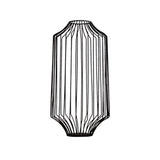 Maxbell Vintage 3D Iron Wire Tea Light Candle Holder Iron Frame Table Flower Vase #4
