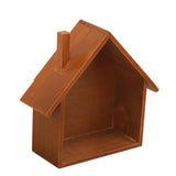 Maxbell Shabby Chic Wooden House Shelving Display Unit Wall Hanging Box Coffee