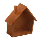 Maxbell Shabby Chic Wooden House Shelving Display Unit Wall Hanging Box Coffee