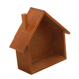 Maxbell Shabby Chic Wooden House Shelving Display Unit Wall Hanging Box Coffee