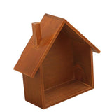 Maxbell Shabby Chic Wooden House Shelving Display Unit Wall Hanging Box Coffee