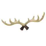 Maxbell Vintage Resin Deer Wall Hooks Clothes Hanger Rack Coat Key Hook Ornament Beige
