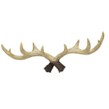 Maxbell Vintage Resin Deer Wall Hooks Clothes Hanger Rack Coat Key Hook Ornament Beige