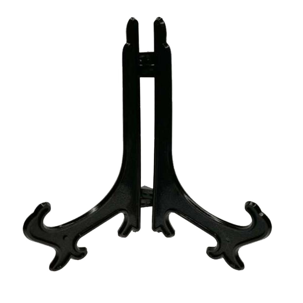 Maxbell Plastic Easels Plate Display Stands Picture Frame Stand Holder Set of 5 #2