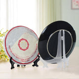 Maxbell Plastic Easels Plate Display Stands Picture Frame Stand Holder Set of 5 #5