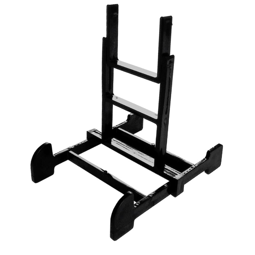 Adjustable Display Stand Easel Plate Holder Picture Photo Frame Art Black