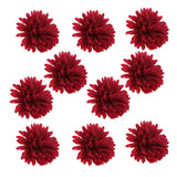 Artificial Pompoms Pom Poms Flower Balls Fluffy Wedding Party Decoration Purple