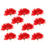 Artificial Pompoms Pom Poms Flower Balls Fluffy Wedding Party Decoration Red