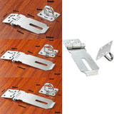 Maxbell Stainless Steel Security Gate Door Latch Cabinet Door Lock Hardware 1# 3inch