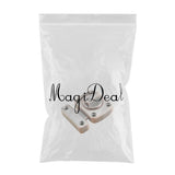 Maxbell Door Turn Bolt Lock Stainless Steel Toilet Privacy Latch Copper Size S