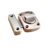 Maxbell Door Turn Bolt Lock Stainless Steel Toilet Privacy Latch Copper Size S